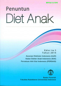 Penuntun Diet pada Anak Edisi 3