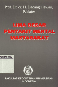 Lima Besar Penyakit Mental Masyarakat