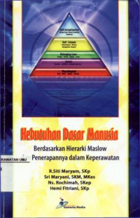 Kebutuhan Dasar Manusia Berdasarkan Hierarki Maslow dan Penerapannya Dalam Keperawatan